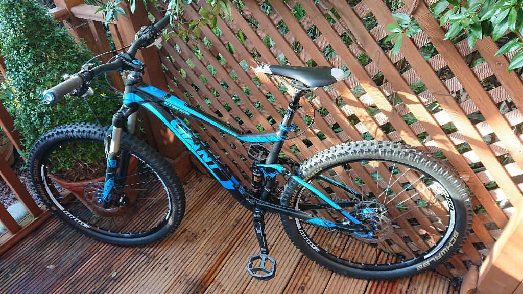 giant stance blue and black
